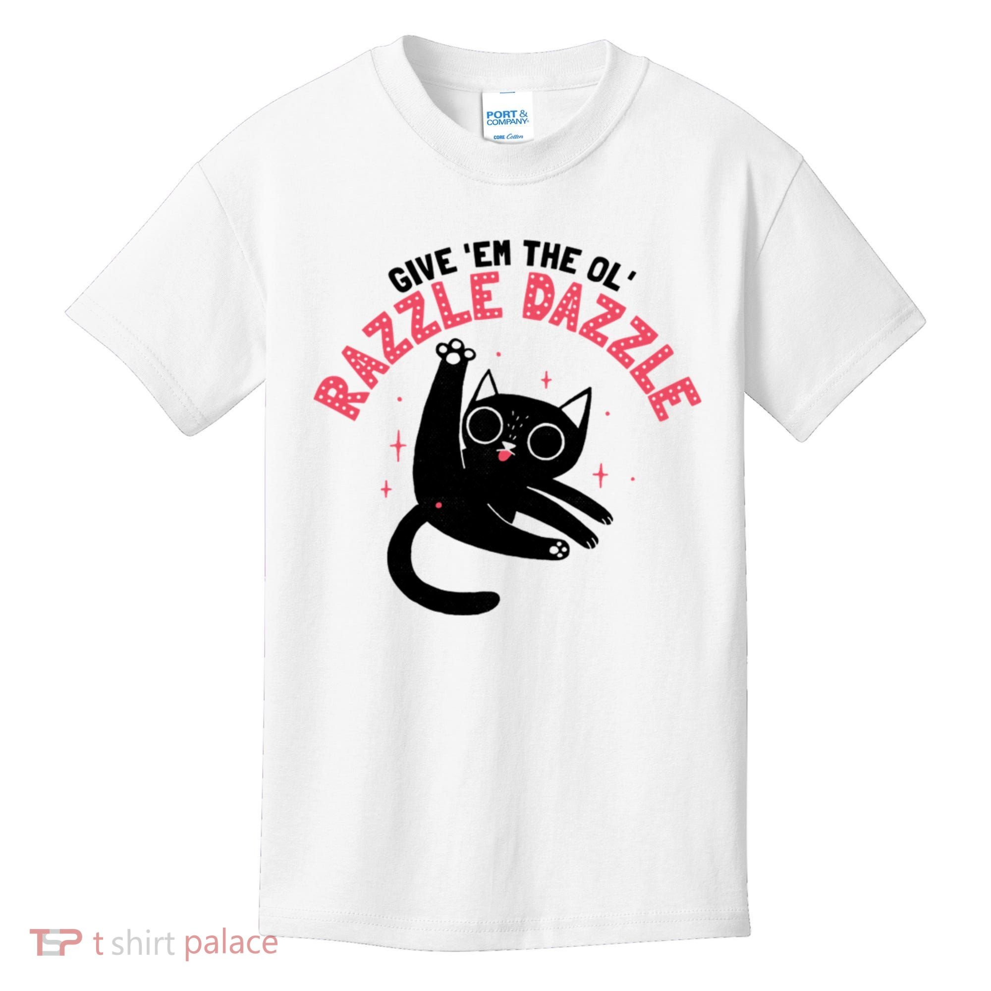 The Ol' Razzle Dazzle Cat Kids T-Shirt