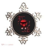 Torii Arch Sunset Maple Leaves Red Sun Ornament thumb 0