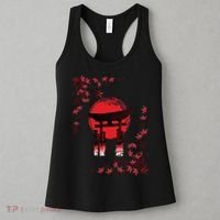 Torii Arch Sunset Maple Leaves Red Sun Women's Tank Top thumb 3