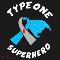 Type One Superhero Type 1 Diabetes Awareness T-Shirt thumb 7