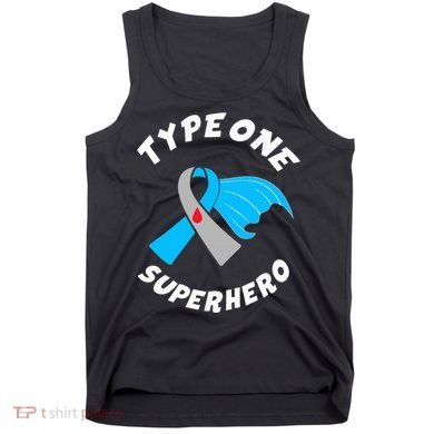 Type One Superhero Type 1 Diabetes Awareness Tank Top