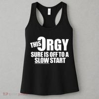 This Orgy Sure Is Off To A Slow Start Women's Tank Top thumb 3