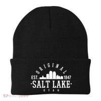 The Original Salt Lake City Utah 1847 Beanie thumb 0