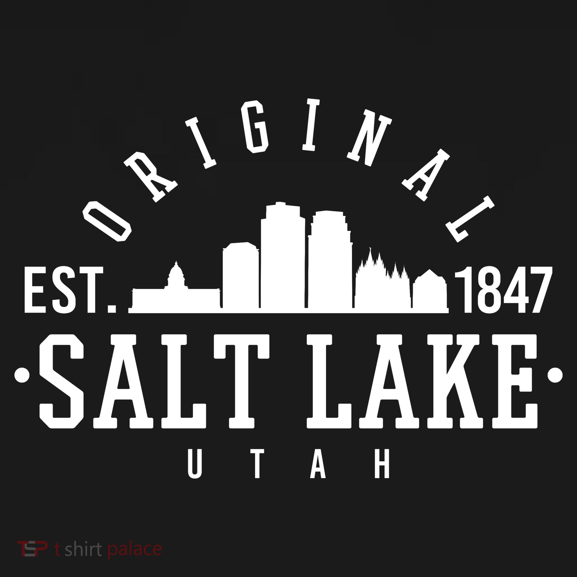 The Original Salt Lake City Utah 1847 Polo