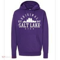 The Original Salt Lake City Utah 1847 Hoodie thumb 0
