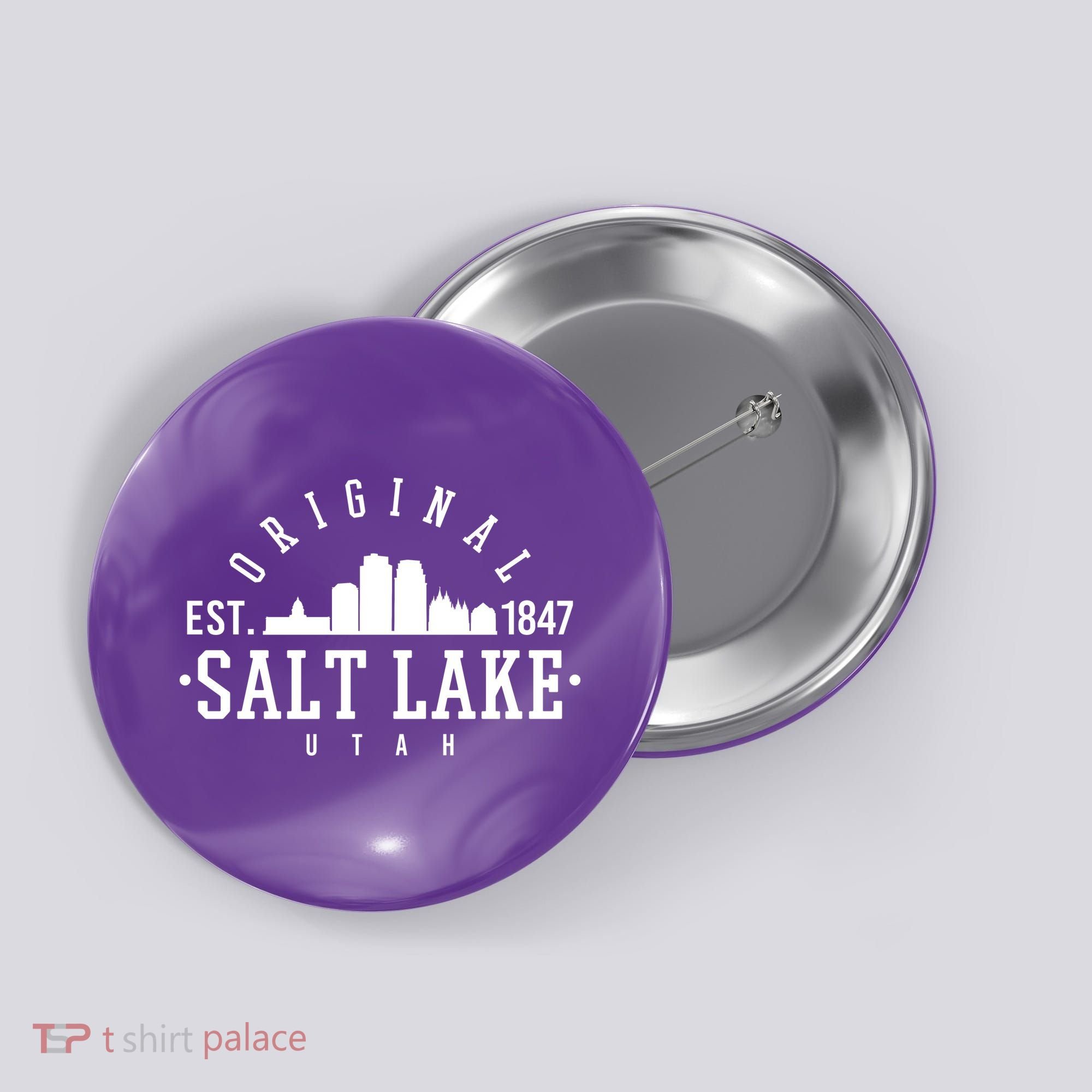 The Original Salt Lake City Utah 1847 Button