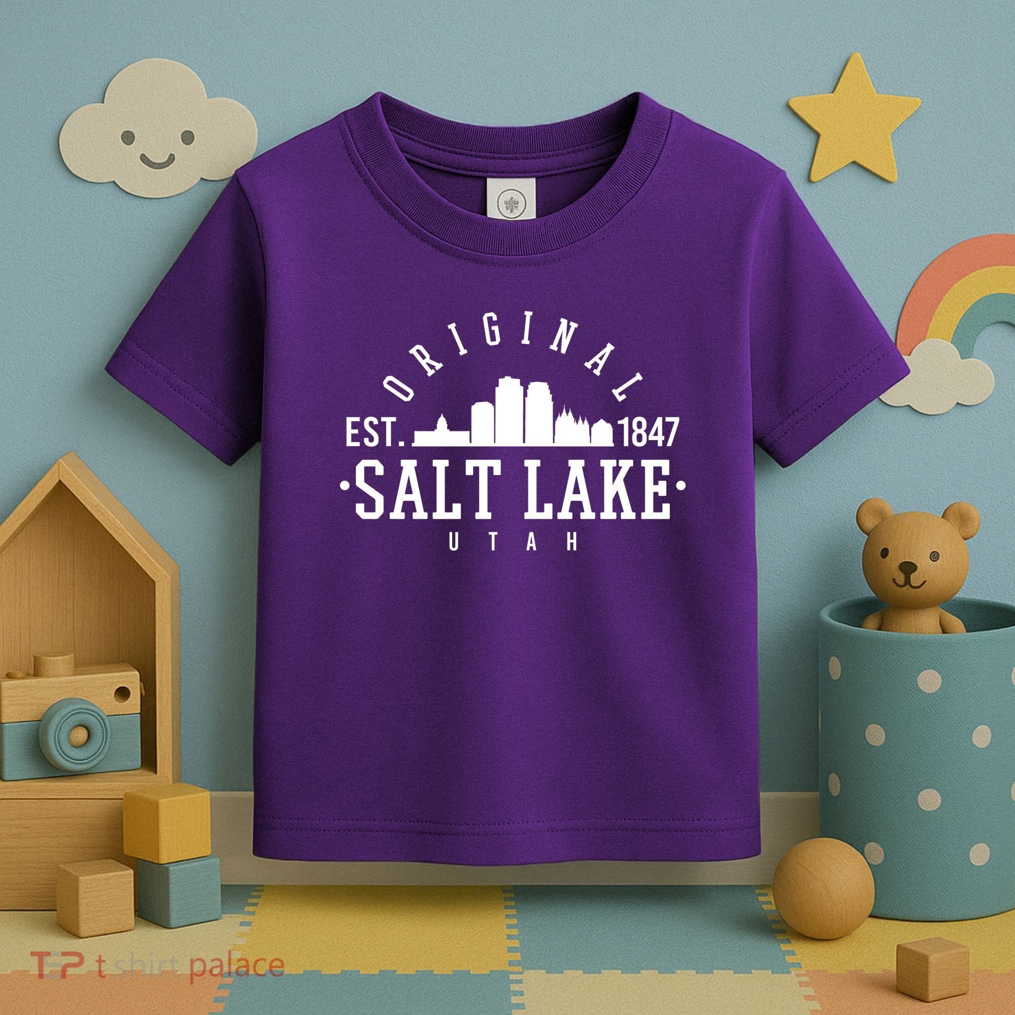The Original Salt Lake City Utah 1847 Toddler T-Shirt