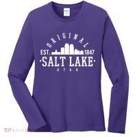 The Original Salt Lake City Utah 1847 Women's Long Sleeve Shirt thumb 0
