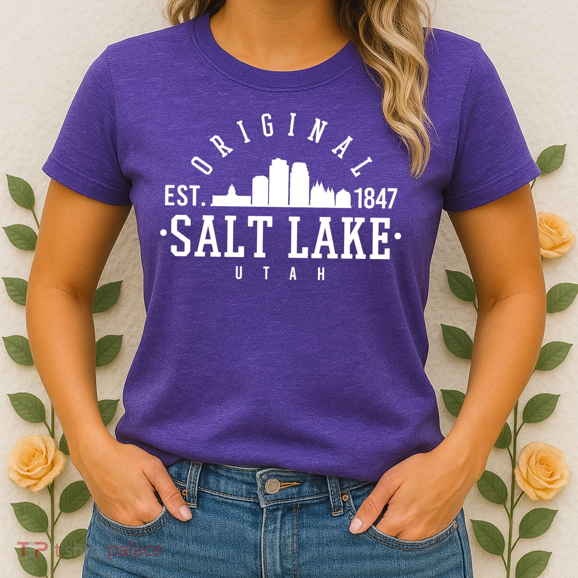 The Original Salt Lake City Utah 1847 Women's T-Shirt