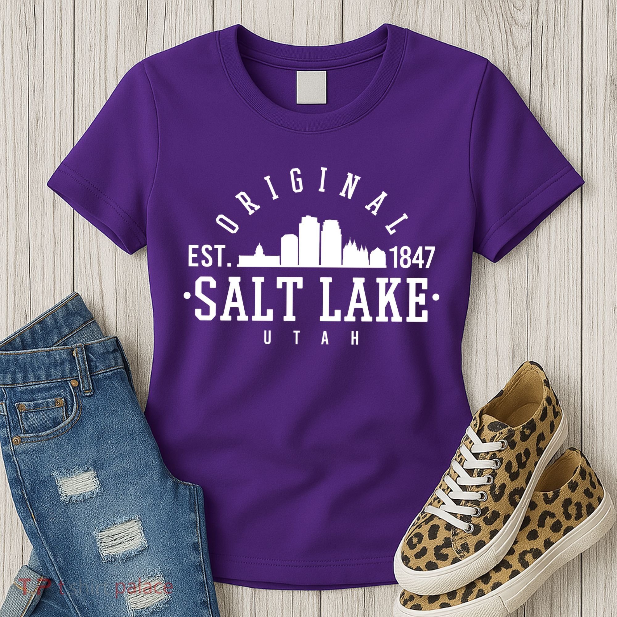 The Original Salt Lake City Utah 1847 Women's T-Shirt