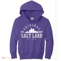 The Original Salt Lake City Utah 1847 Kids Hoodie thumb 0
