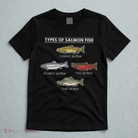 Types of Salmon Fish for Salmon Fishing T-Shirt thumb 5