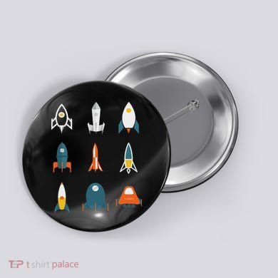 Types Of Space Rockets Astronaut Gif Button