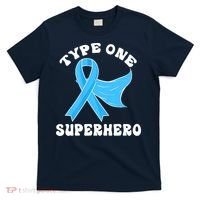 Type One Superhero Diabetes Awareness Diabetic Boys Girls T-Shirt thumb 0