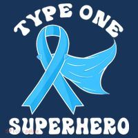 Type One Superhero Diabetes Awareness Diabetic Boys Girls T-Shirt thumb 7