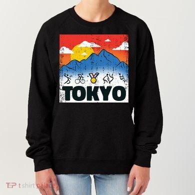 Tokyo Olympics Stick Figures Women's Sweatshirt