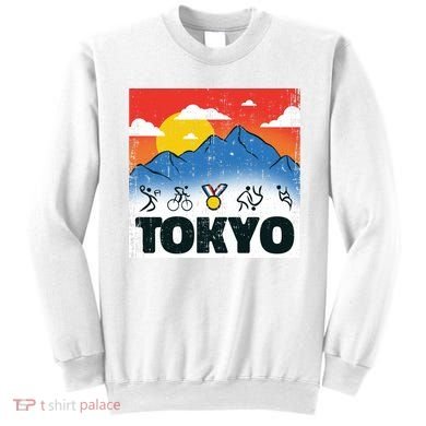 Tokyo Olympics Stick Figures Sweatshirt