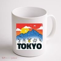 Tokyo Olympics Stick Figures Coffee Mug thumb 1