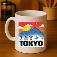 Tokyo Olympics Stick Figures Coffee Mug thumb 4