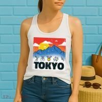 Tokyo Olympics Stick Figures Women's Tank Top thumb 2