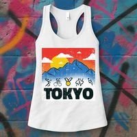 Tokyo Olympics Stick Figures Women's Tank Top thumb 3