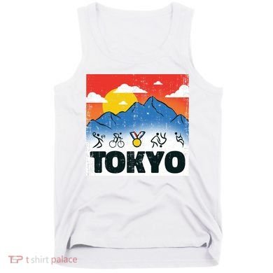 Tokyo Olympics Stick Figures Tank Top