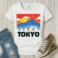 Tokyo Olympics Stick Figures Women's T-Shirt thumb 3