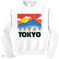 Tokyo Olympics Stick Figures Kids Sweatshirt thumb 0