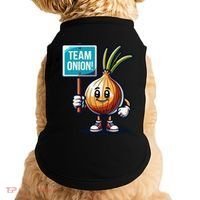 Team Onion Sweet Onion Mascot Funny Vegetable Doggie Tank thumb 0