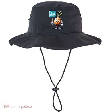 Team Onion Sweet Onion Mascot Funny Vegetable Bucket Hat