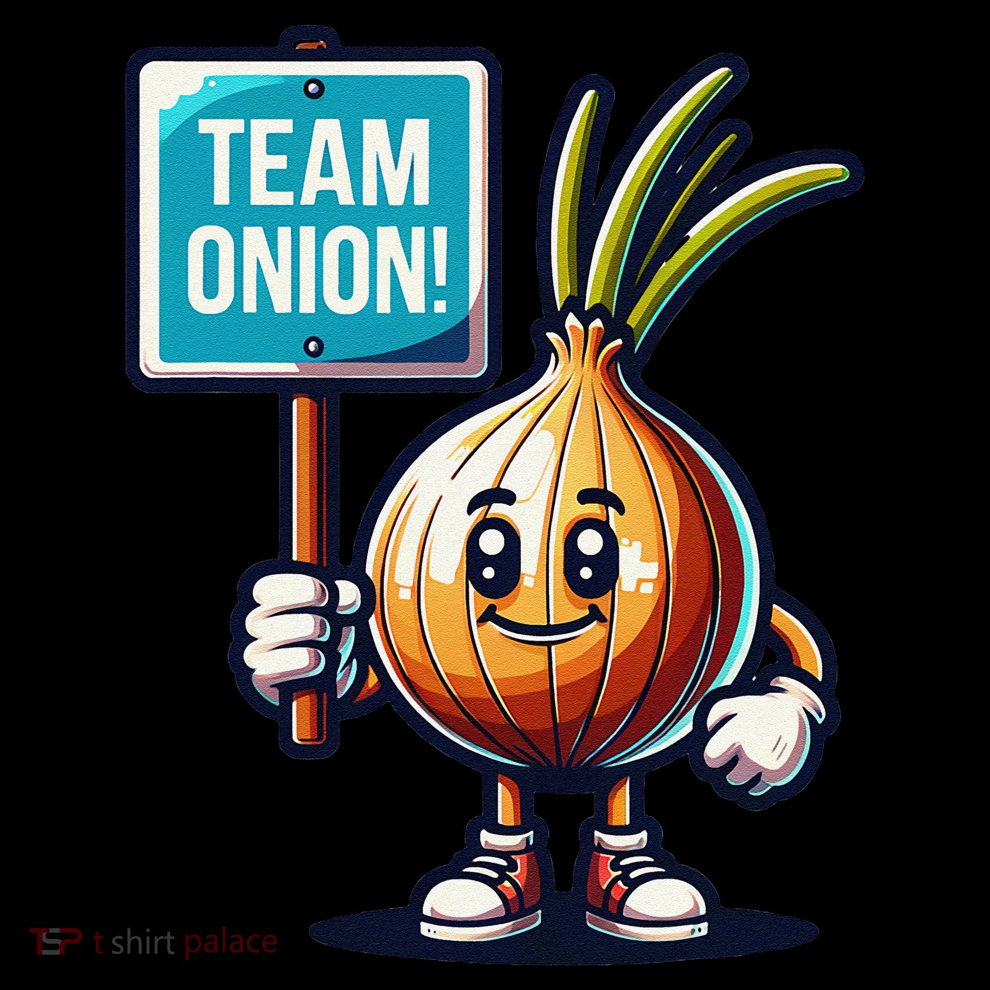 Team Onion Sweet Onion Mascot Funny Vegetable Coffee Mug