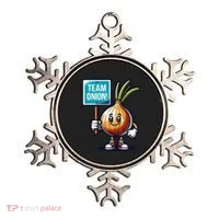 Team Onion Sweet Onion Mascot Funny Vegetable Ornament thumb 0