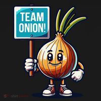Team Onion Sweet Onion Mascot Funny Vegetable Ornament thumb 1