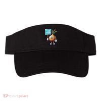 Team Onion Sweet Onion Mascot Funny Vegetable Visor thumb 0