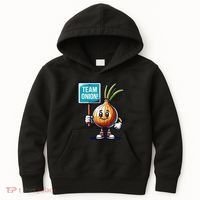 Team Onion Sweet Onion Mascot Funny Vegetable Kids Hoodie thumb 0