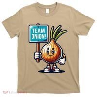 Team Onion Sweet Onion Mascot Funny Vegetable T-Shirt thumb 0