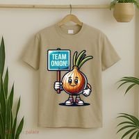 Team Onion Sweet Onion Mascot Funny Vegetable T-Shirt thumb 2