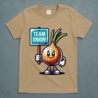 Team Onion Sweet Onion Mascot Funny Vegetable T-Shirt thumb 5