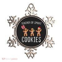 Teacher Of Smart Cookies Gingerbread Cute Christmas Ornament thumb 0