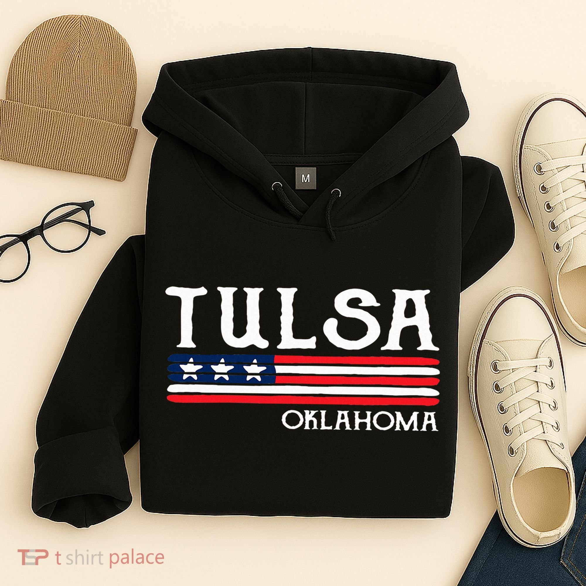 Tulsa Oklahoma Souvenir Gift Hoodie
