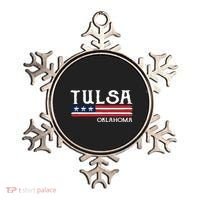 Tulsa Oklahoma Souvenir Gift Ornament thumb 0