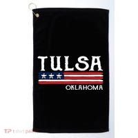 Tulsa Oklahoma Souvenir Gift Golf Towel thumb 0