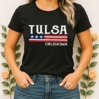 Tulsa Oklahoma Souvenir Gift Women's T-Shirt thumb 2