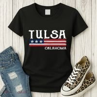 Tulsa Oklahoma Souvenir Gift Women's T-Shirt thumb 3