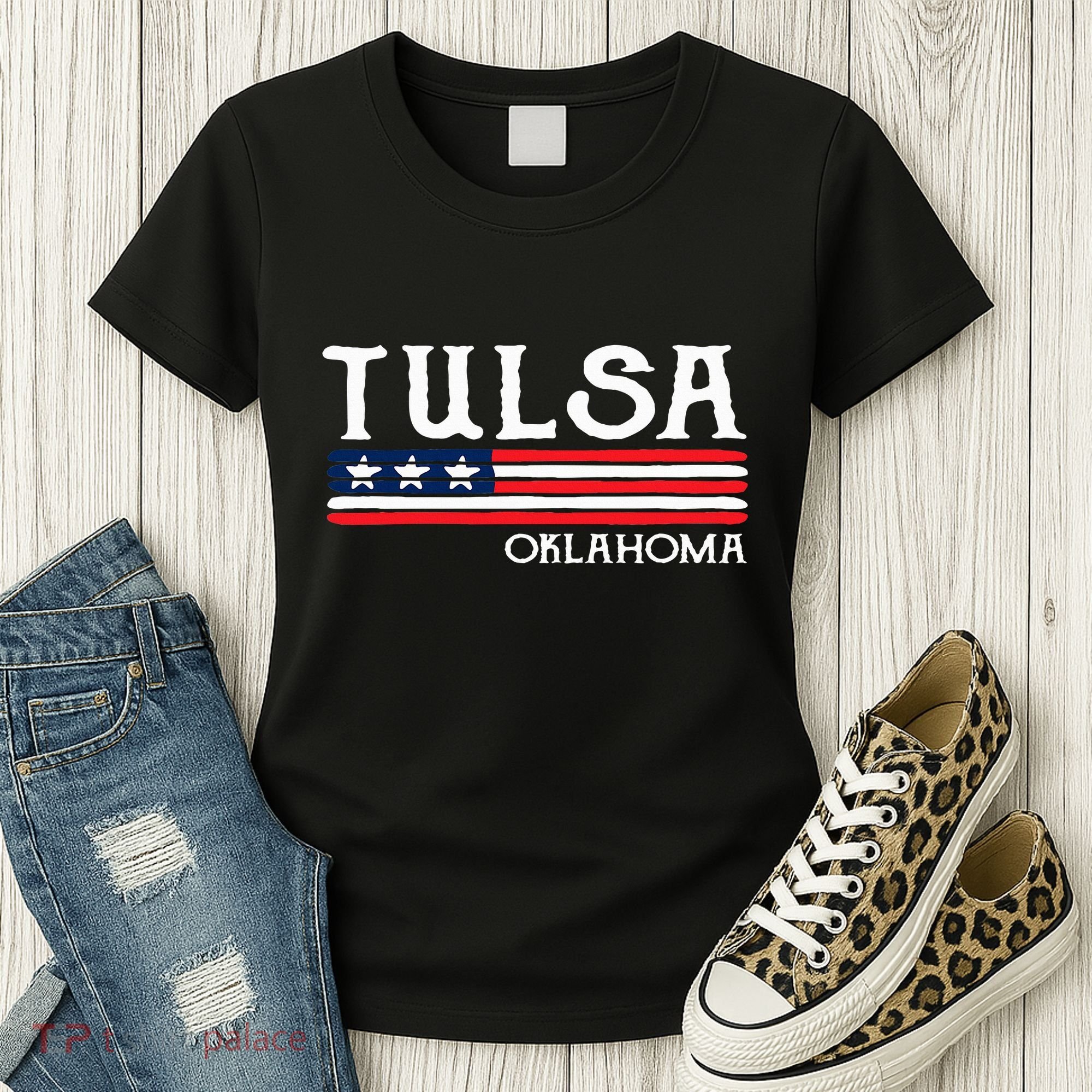 Tulsa Oklahoma Souvenir Gift Women's T-Shirt
