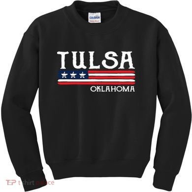 Tulsa Oklahoma Souvenir Gift Kids Sweatshirt