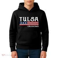Tulsa Oklahoma Souvenir Gift Kids Hoodie thumb 4