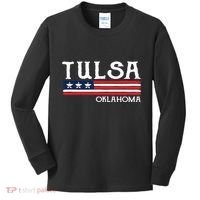 Tulsa Oklahoma Souvenir Gift Kids Long Sleeve Shirt thumb 0