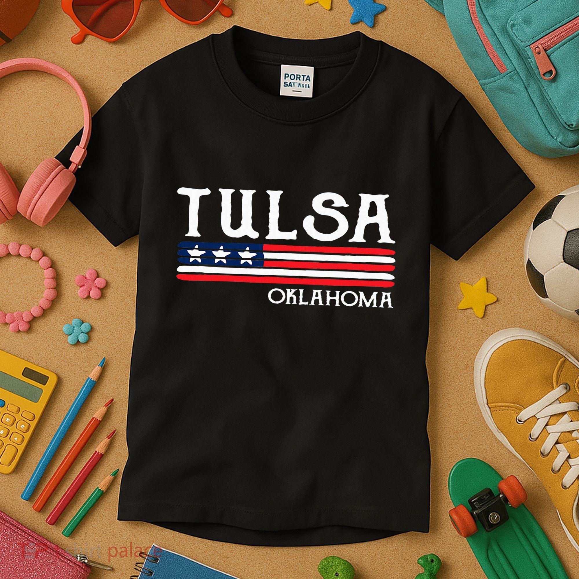 Tulsa Oklahoma Souvenir Gift Kids T-Shirt