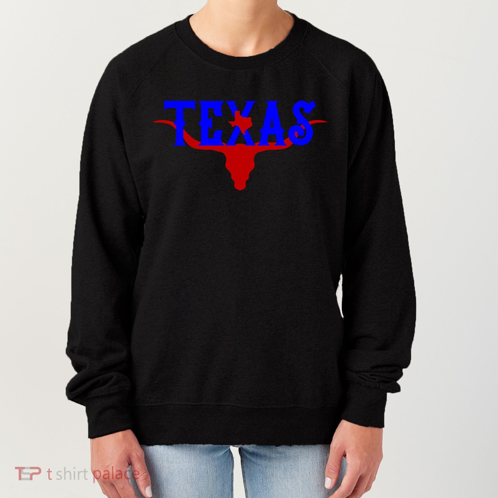 Texas Original State Longhorn Logo Women's Sweatshirt